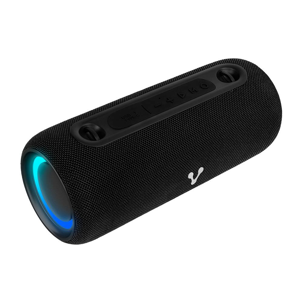 BOCINA VORAGO BSP-430 BLUETOOTH / USB / AROS LUZ RGB / TWS / 26W RMS CON HASTA 7 HRS AUTONOMIA TERMINADO EN TELA - BOCINA VORAGO BSP-430 BLUETOOTH / USB / AROS LUZ RGB / TWS / 26W RMS CON HASTA 7 HRS AUTONOMIA TERMINADO EN TELA -